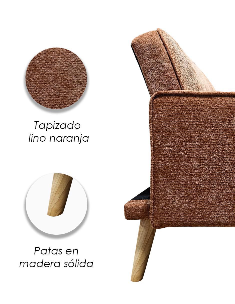 Sofá cama armable de tela 2