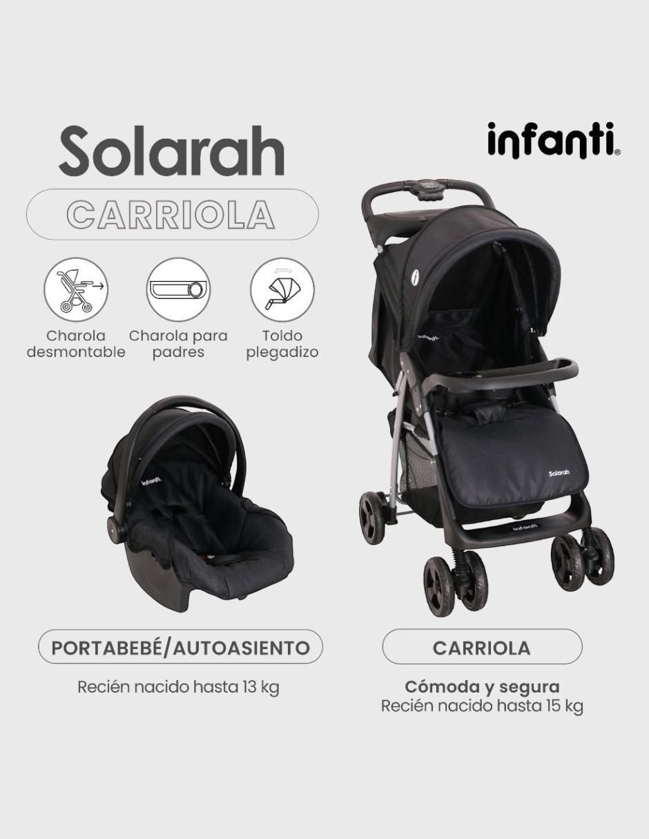 Carriola travel system Solarah plegable 2