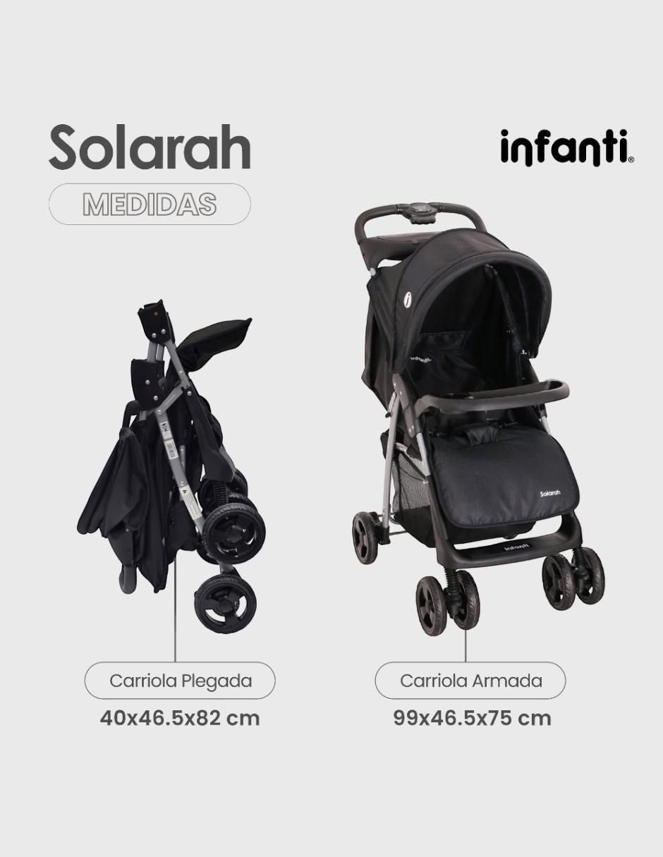 Carriola travel system Solarah plegable 8