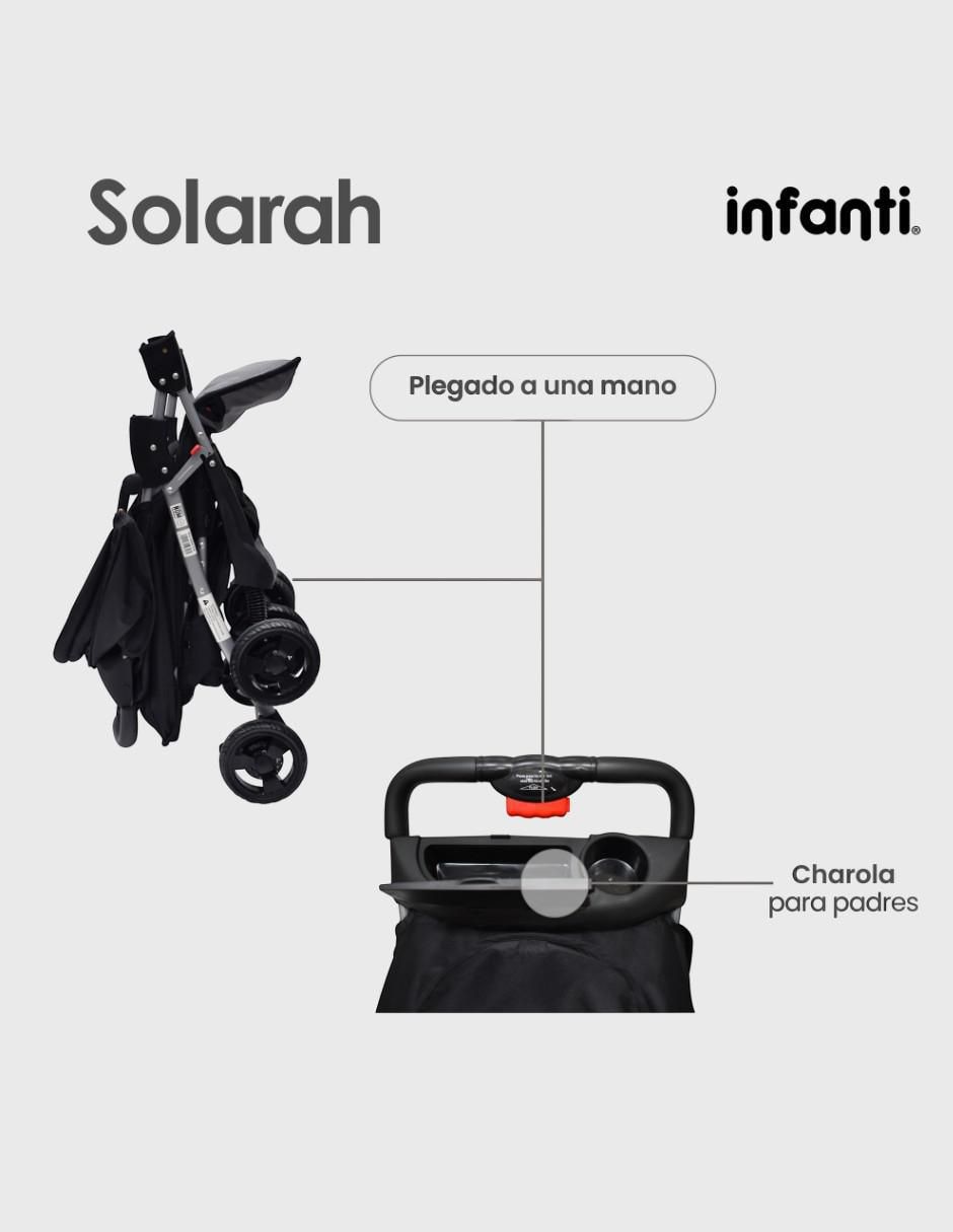 Carriola travel system Solarah plegable 4