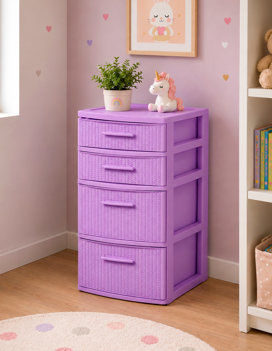 Cajonera armable crochet 6