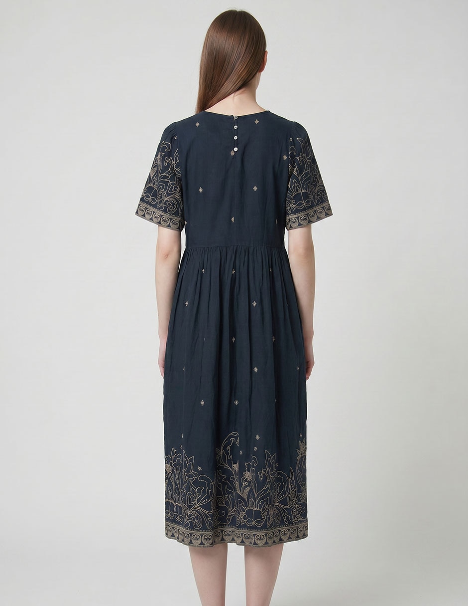 VESTIDO VV26BK170 ALGODÓN 6