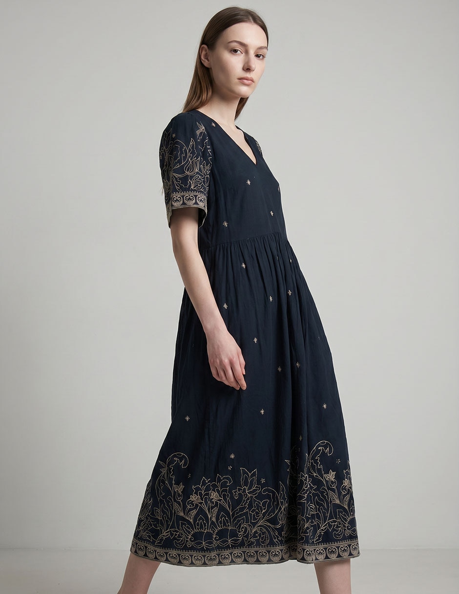VESTIDO VV26BK170 ALGODÓN 5