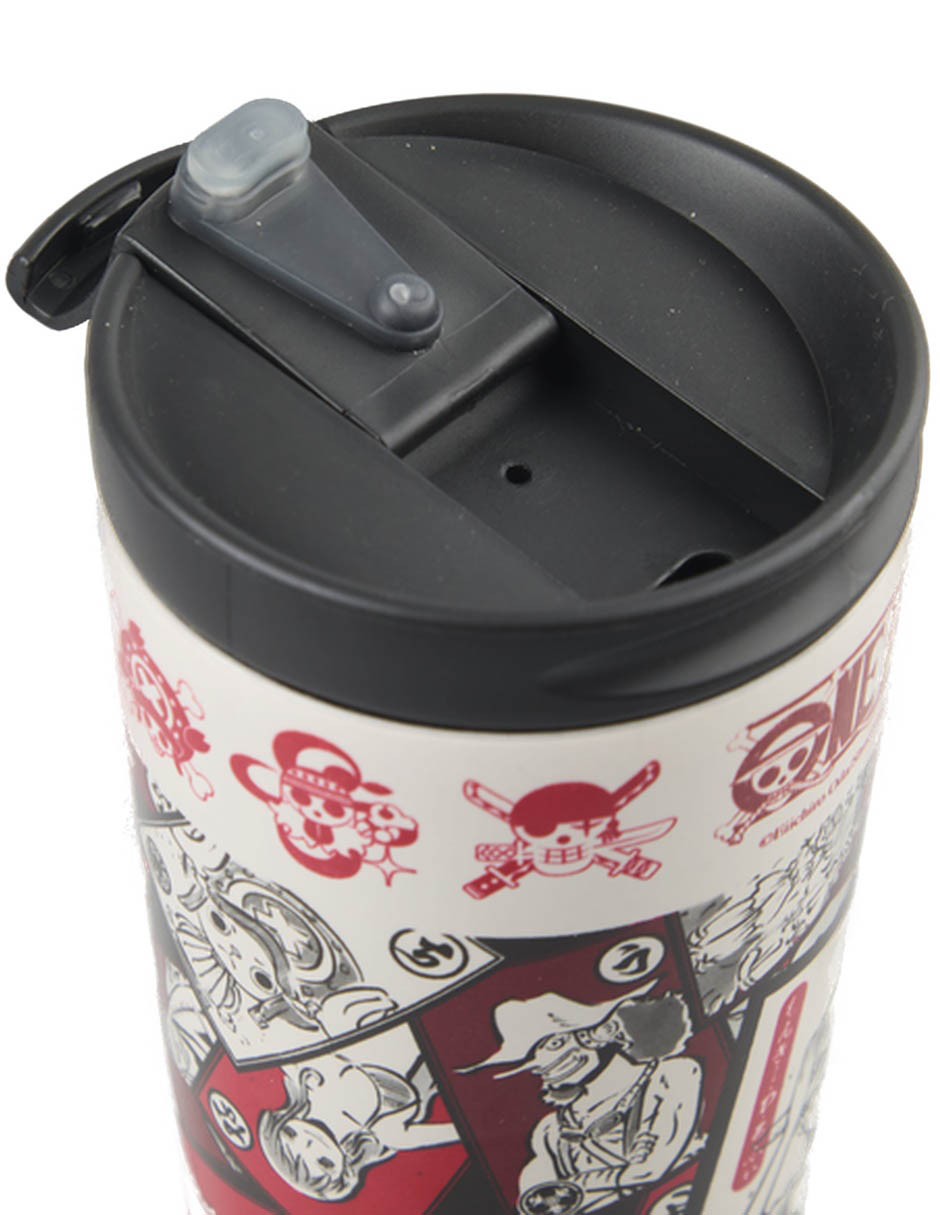 Termo de acero inoxidable One Piece con tapa rosca 425 ml