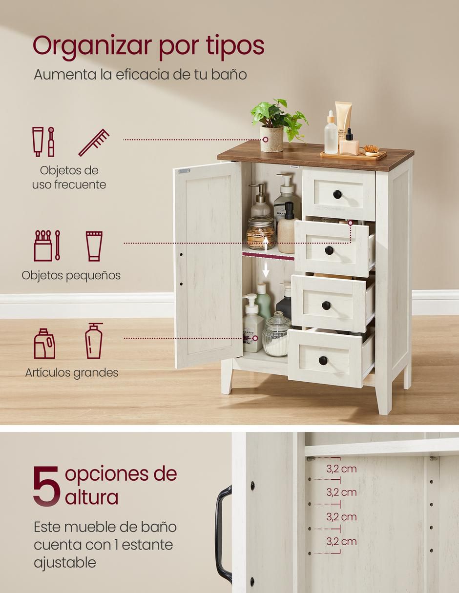 Gabinete armable Liry de MDF