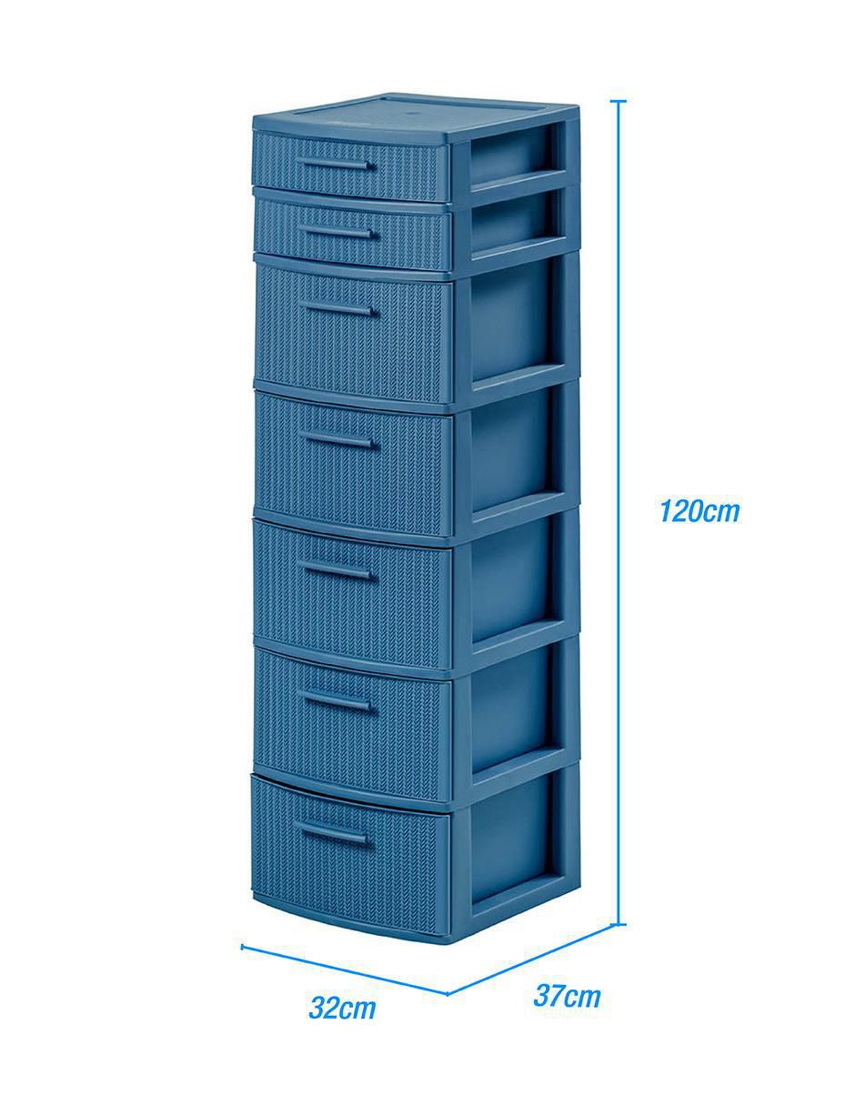 Cajonera armable de plástico 5