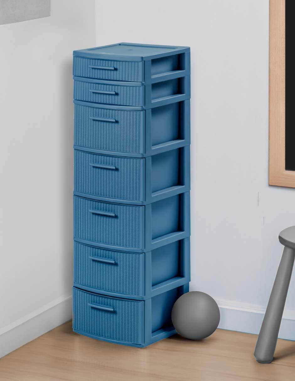 Cajonera armable de plástico Cajonera armable de plástico