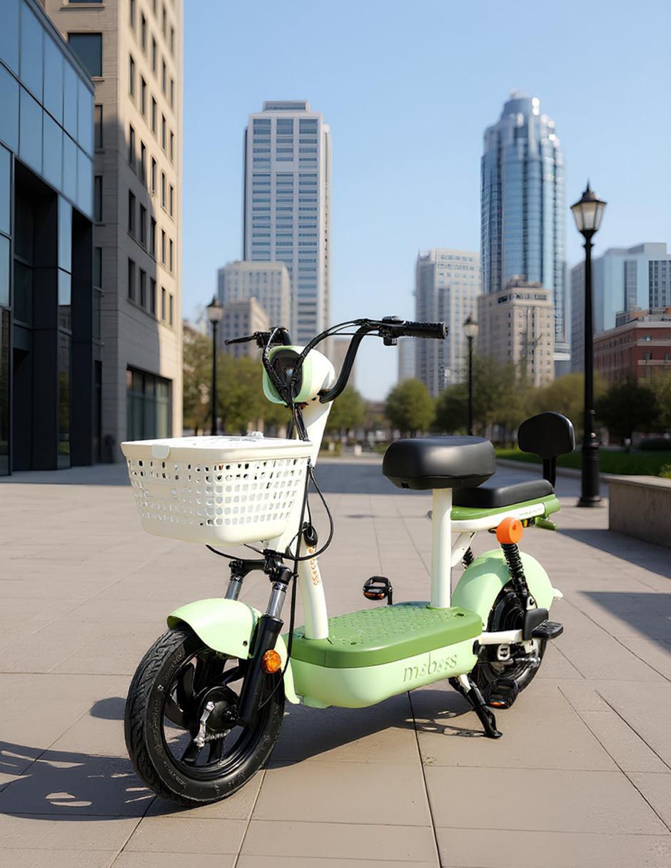 Bicicleta eléctrica BS-01 Urbana rodada 14 3