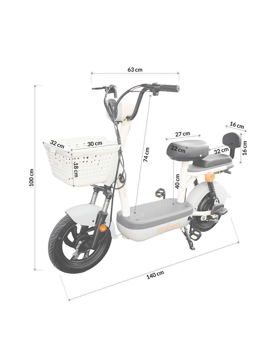 Bicicleta eléctrica Moboss BS-01 Urbana rodada 14