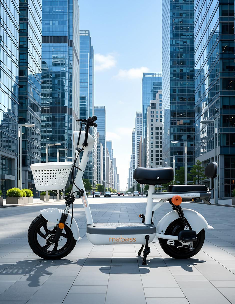 Bicicleta eléctrica Moboss BS-01 Urbana rodada 14