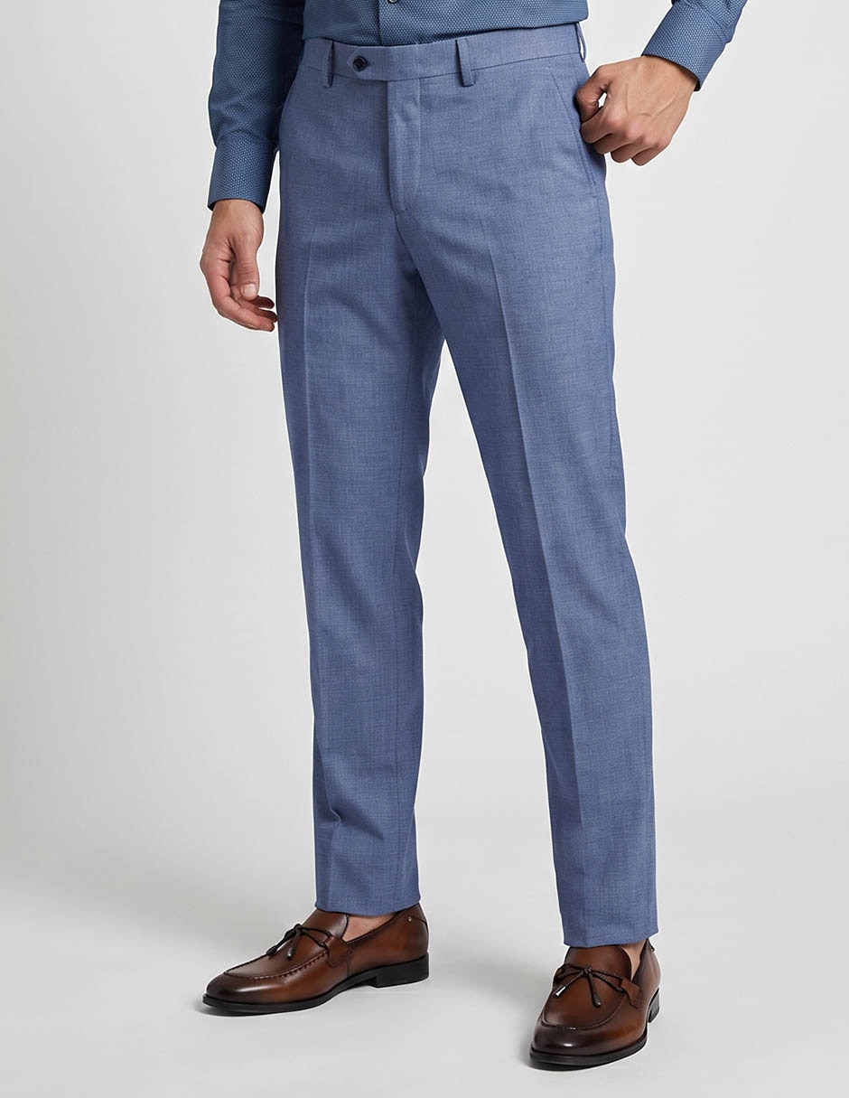 Pantalón formal de vestir slim perry ellis para hombre