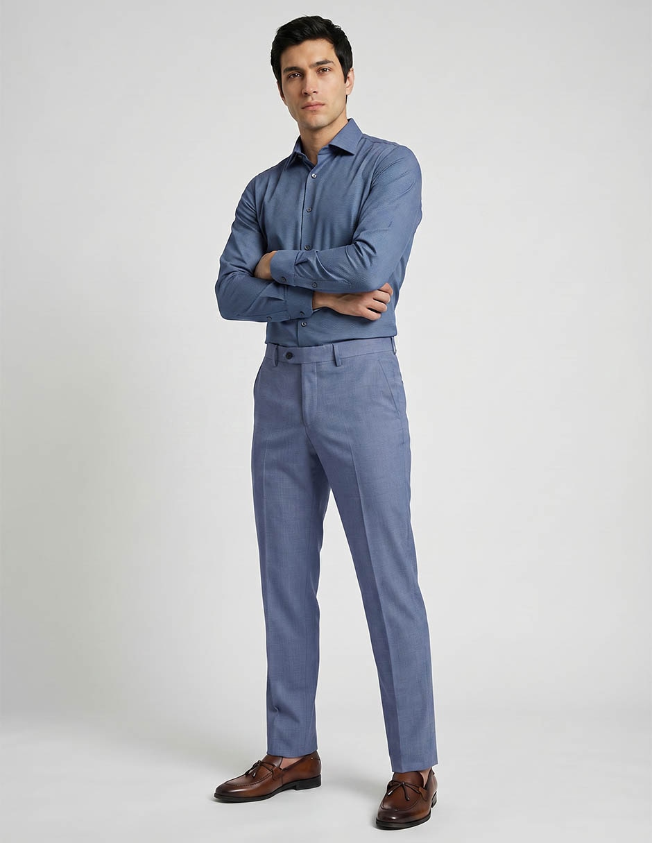 Pantalón formal de vestir slim perry ellis para hombre