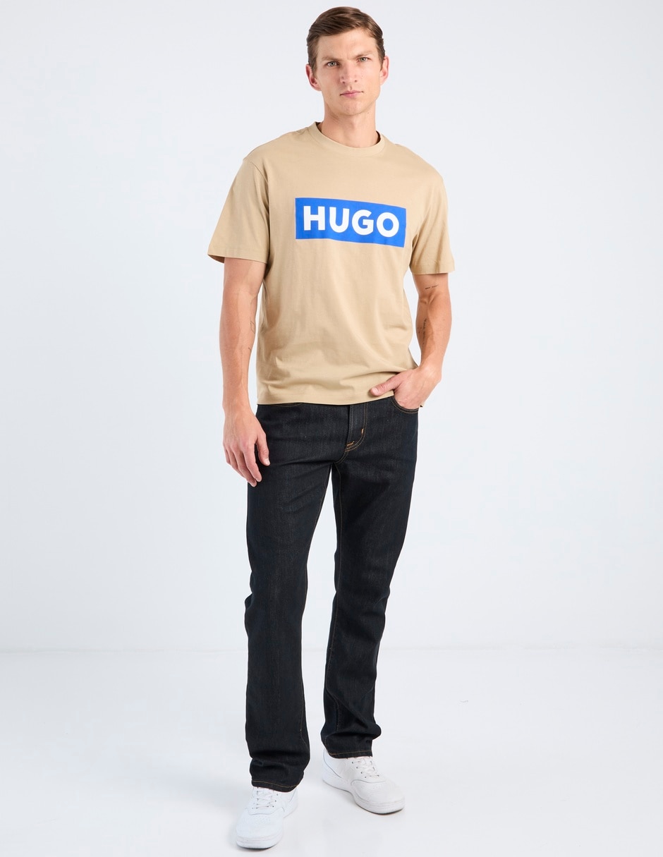 Playera hugo blue cuello redondo para hombre