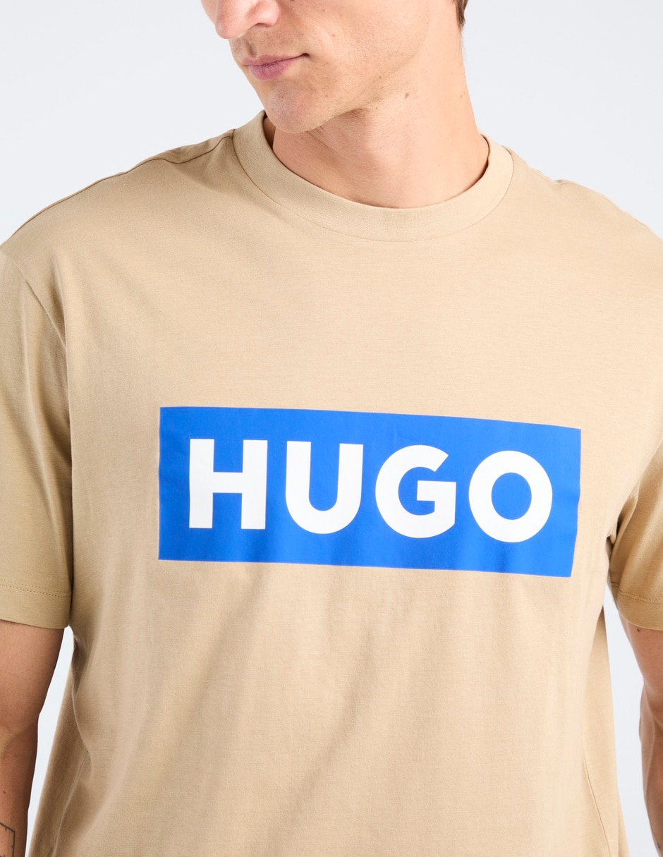 Playera hugo blue cuello redondo para hombre
