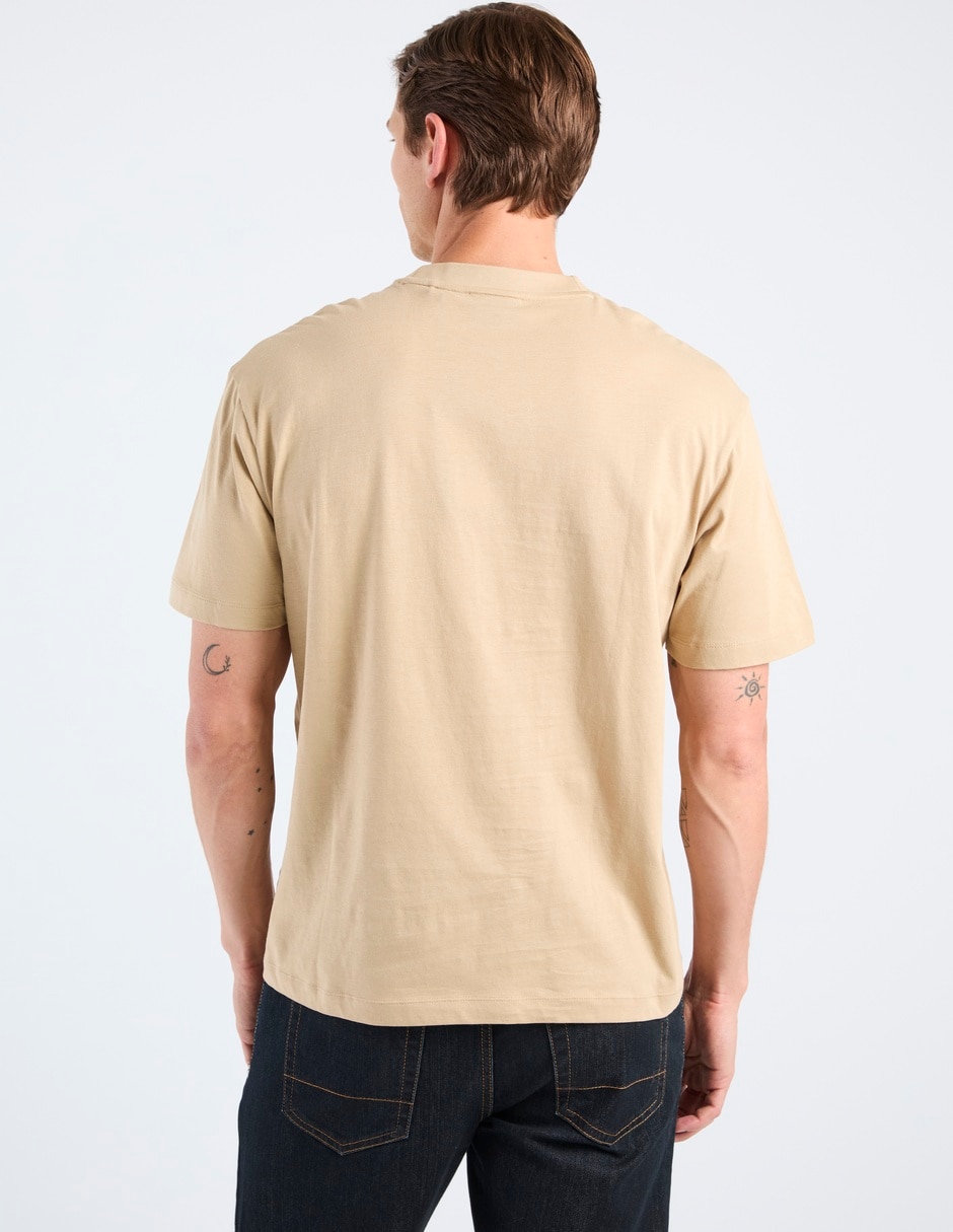 Playera hugo blue cuello redondo para hombre