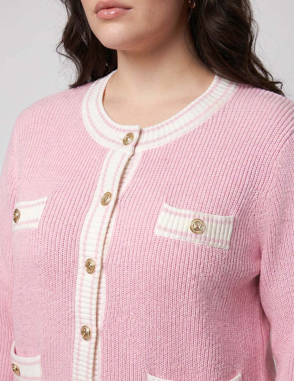 Suéter cuello redondo para mujer 3