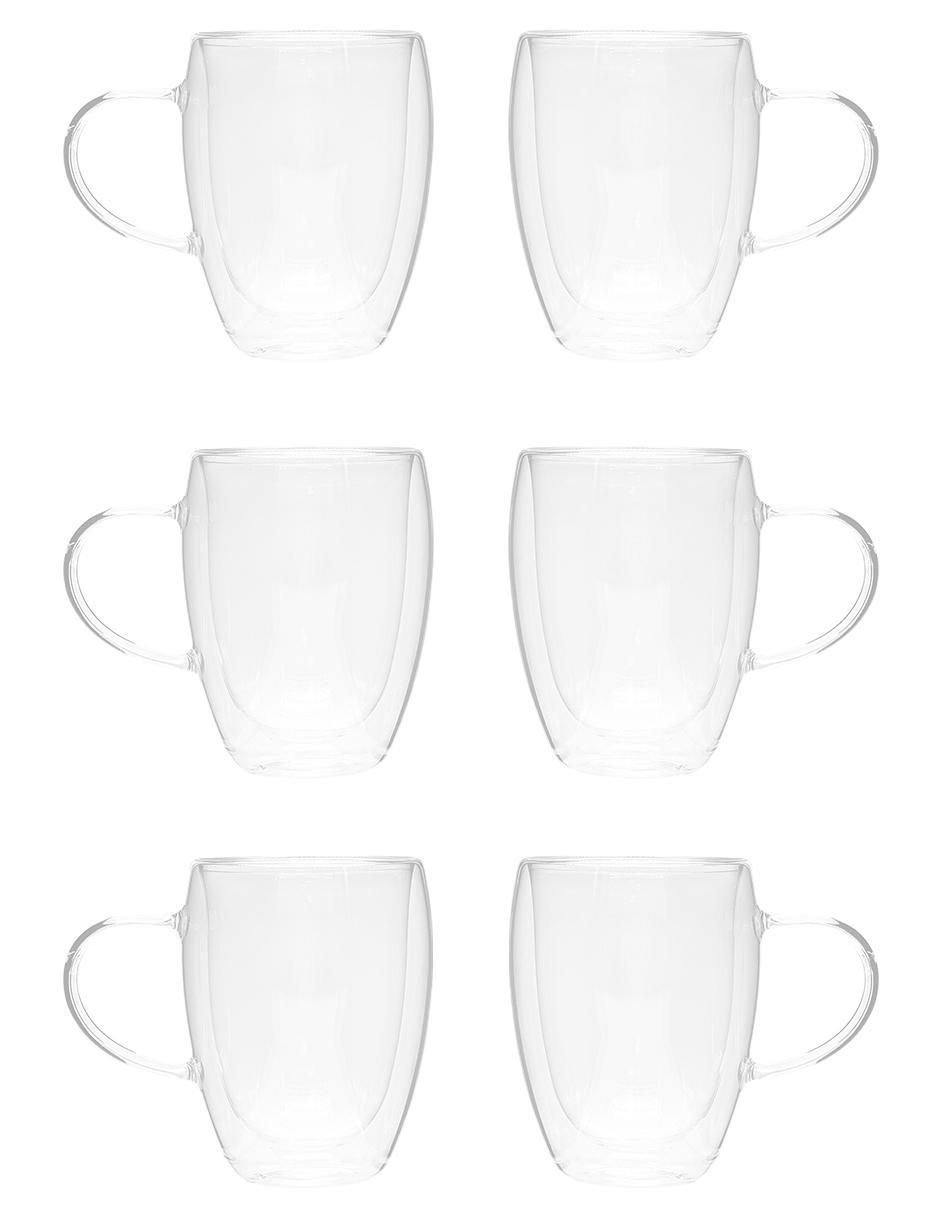 Set de tazas clásicas 6 piezas