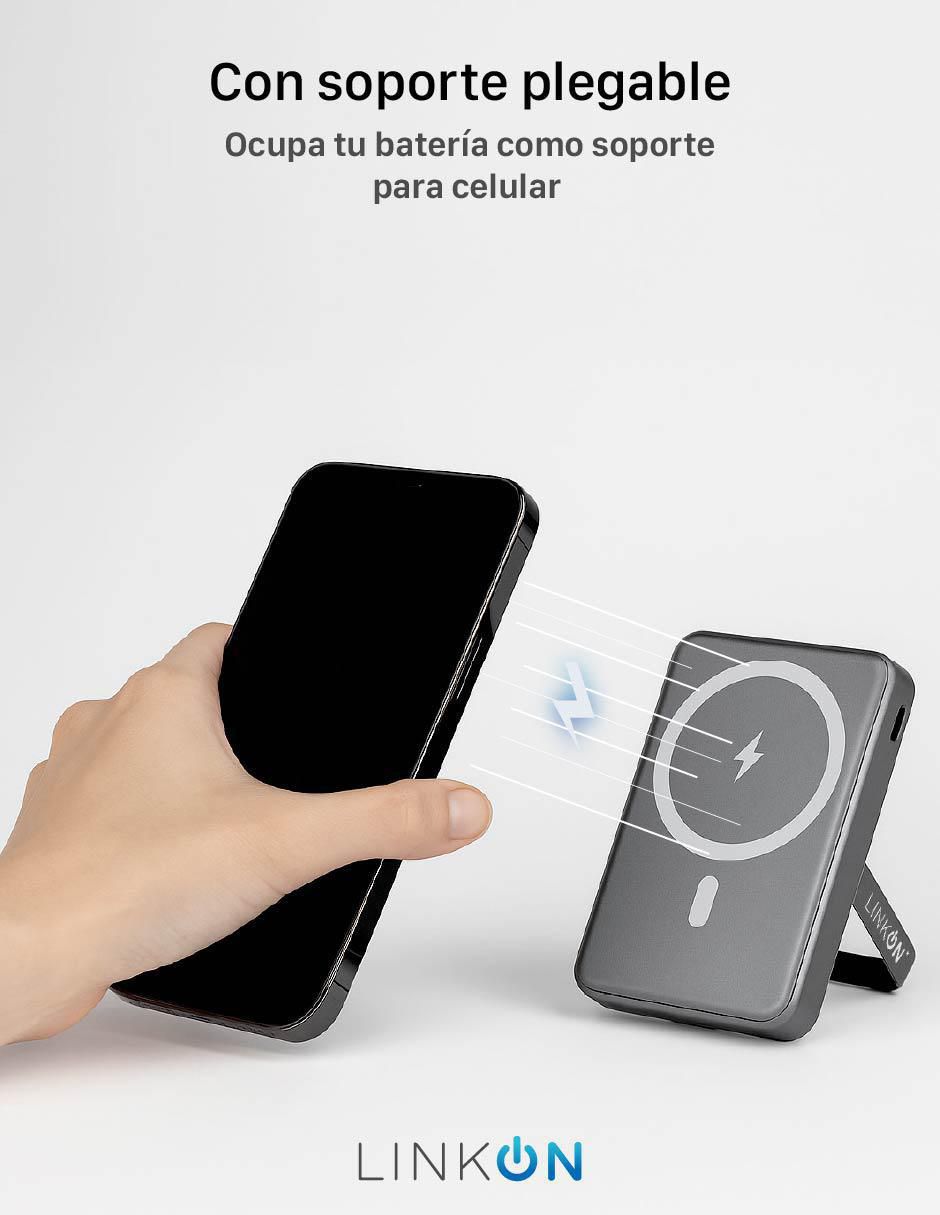 Batería portátil Linkon 10000 mAh Power Mag Abs