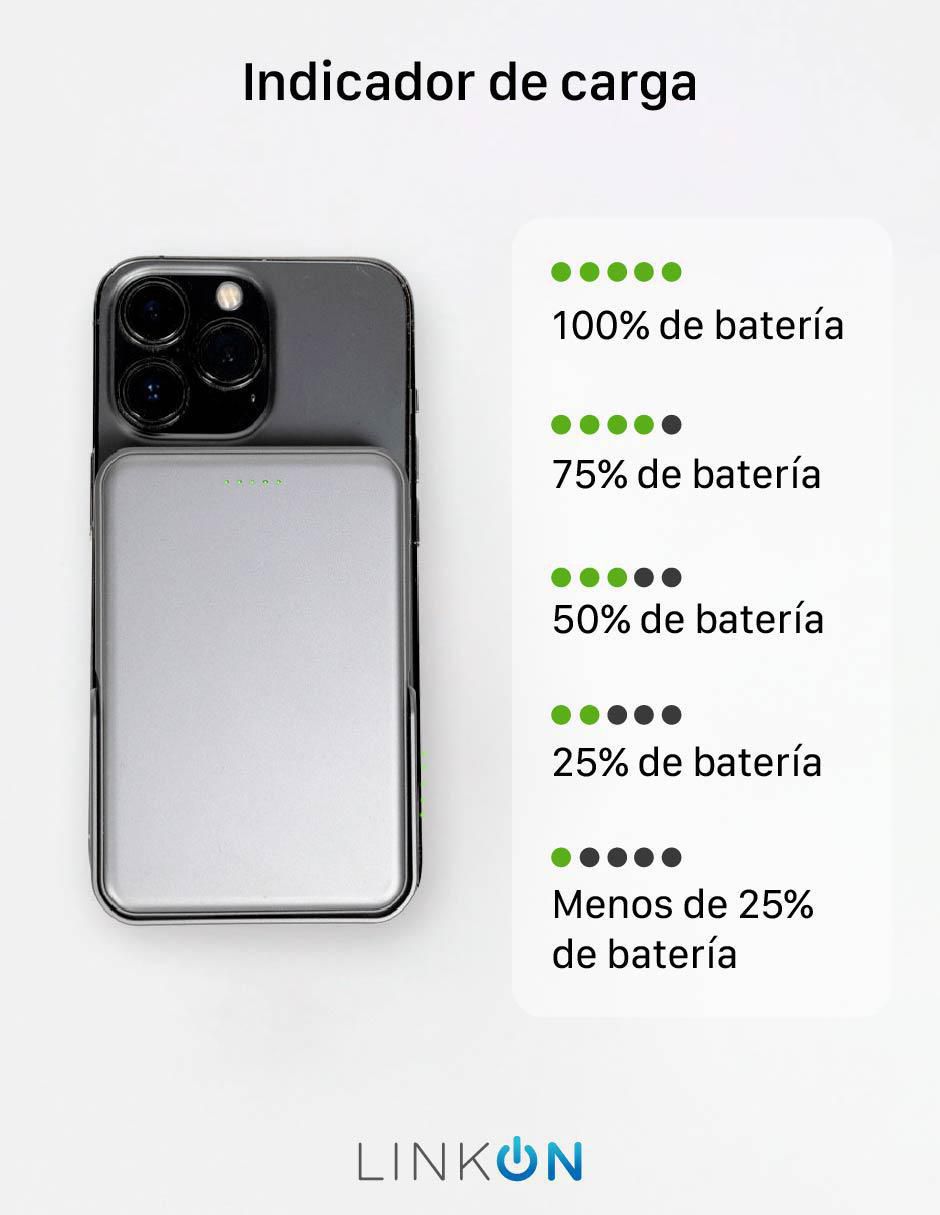 Batería portátil Linkon 10000 mAh Power Mag Abs