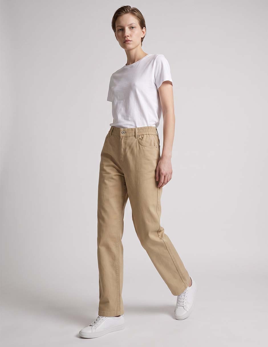 Pantalón hugo blue straight para mujer