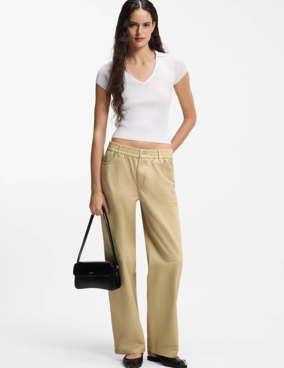 Pantalón hugo blue straight para mujer