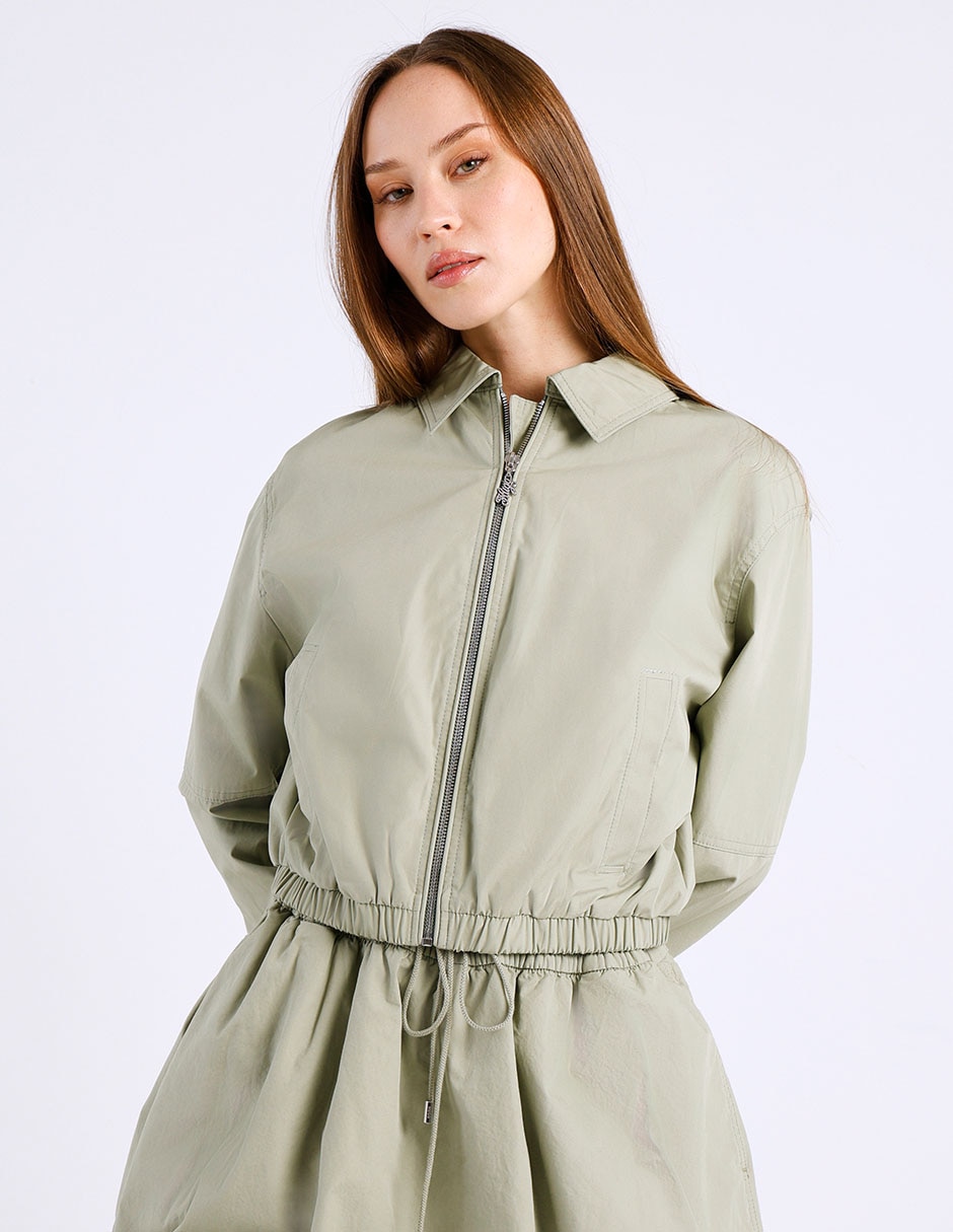 Chamarra bomber Hugo Blue para mujer