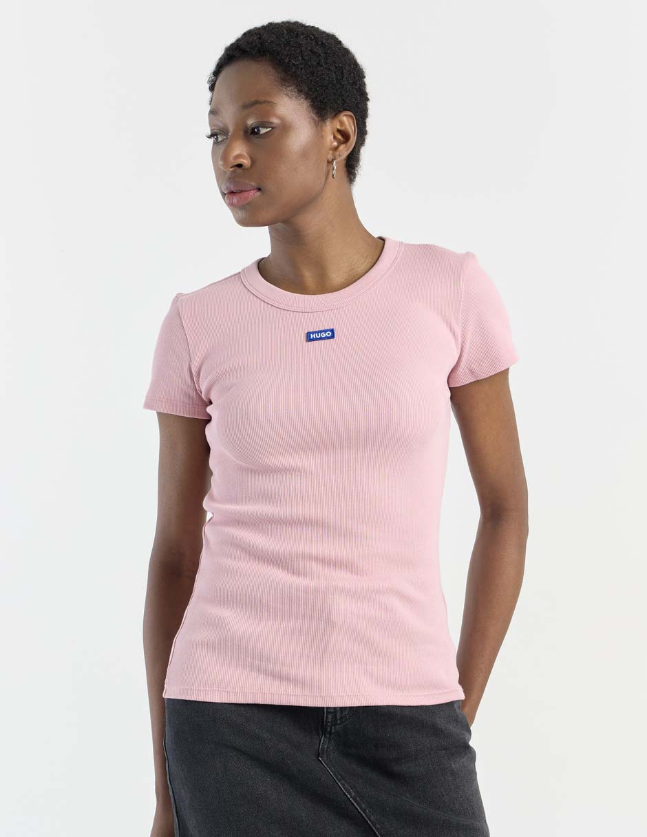 Playera manga regular para mujer 5