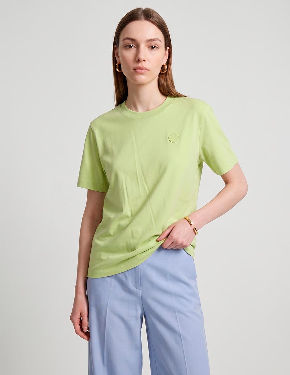'playera' 'manga' corta s26 'cuello' redondo 'para mujer'