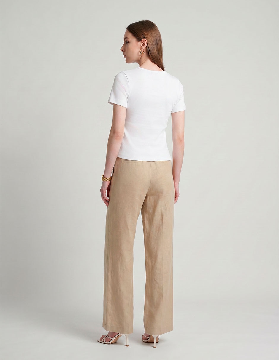 Playera manga regular para mujer 2