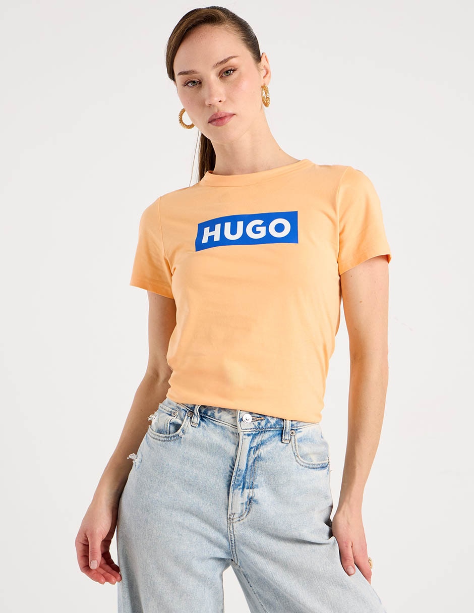 Playera manga corta cuello redondo mujer 6