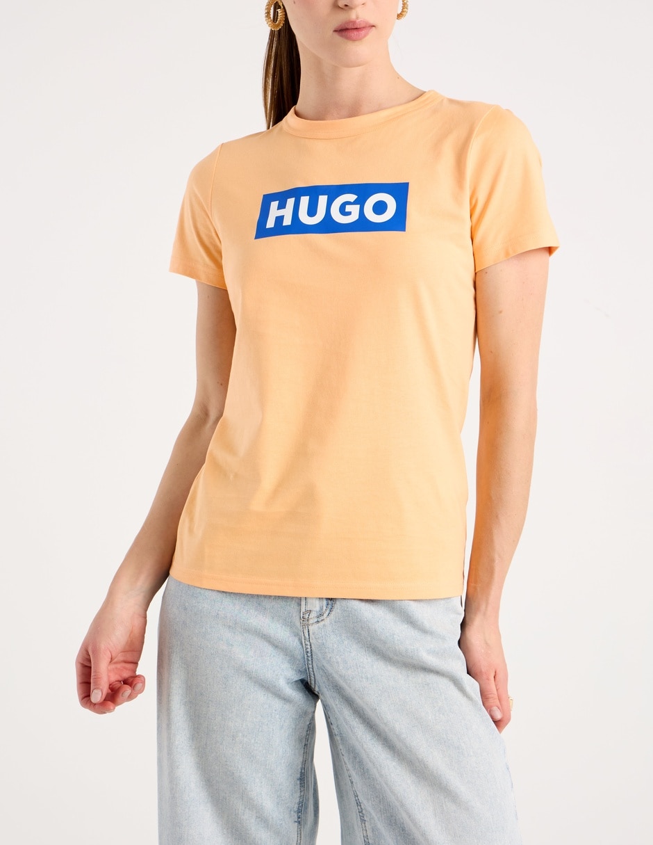 Playera manga corta cuello redondo mujer 3