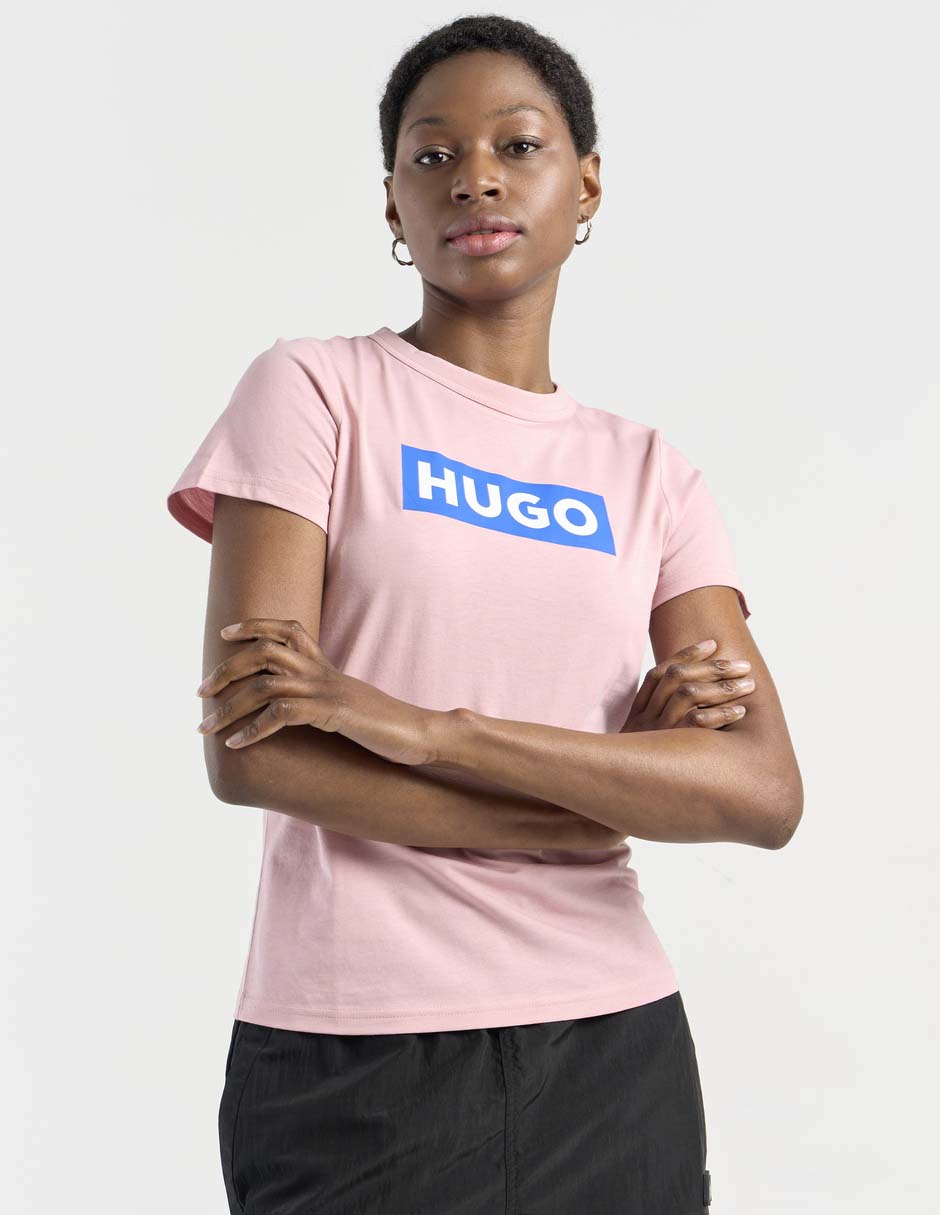 Playera manga regular para mujer