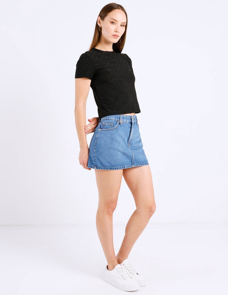 Playera manga regular para mujer 3