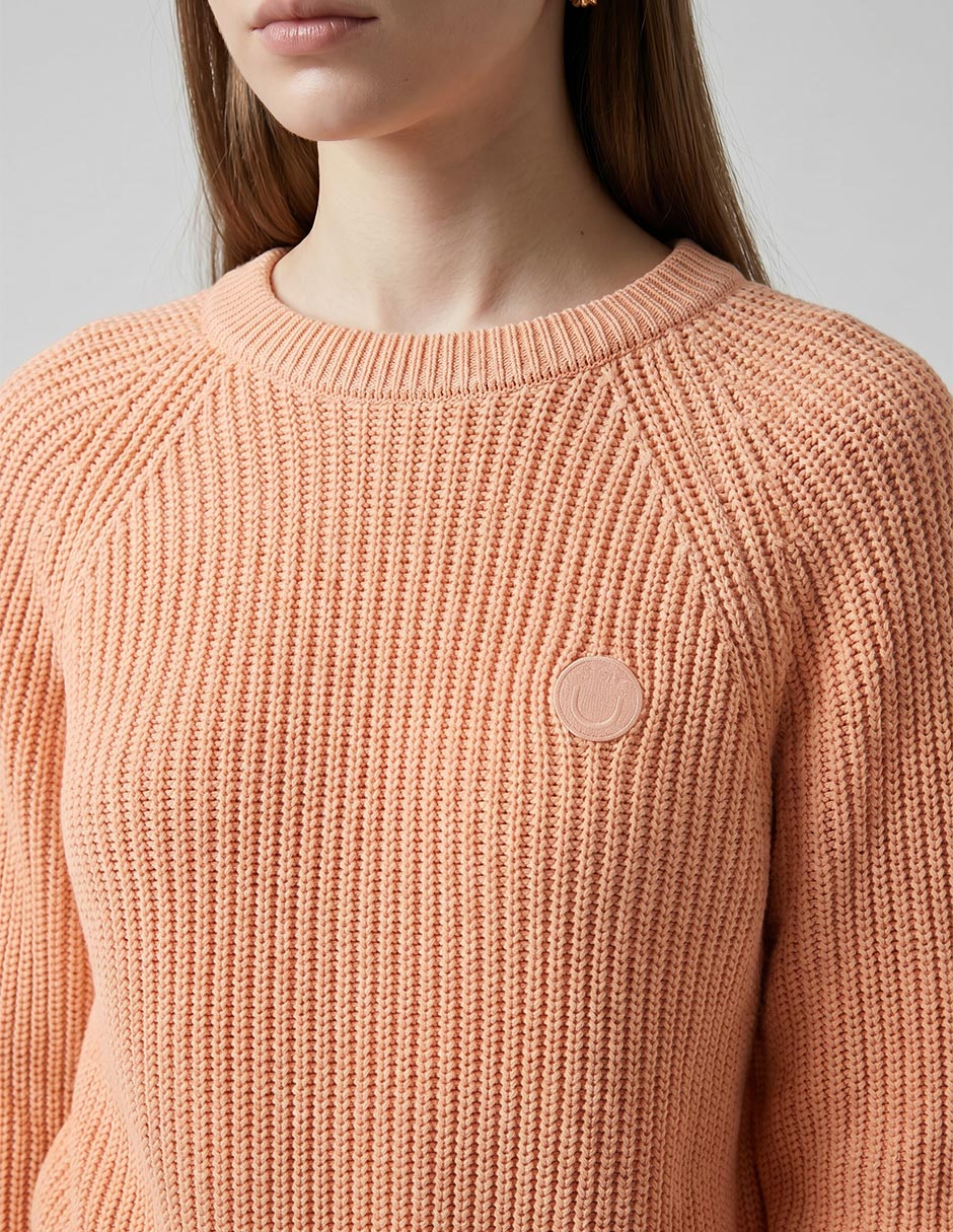 Suéter Cuello Redondo Para Mujer 3