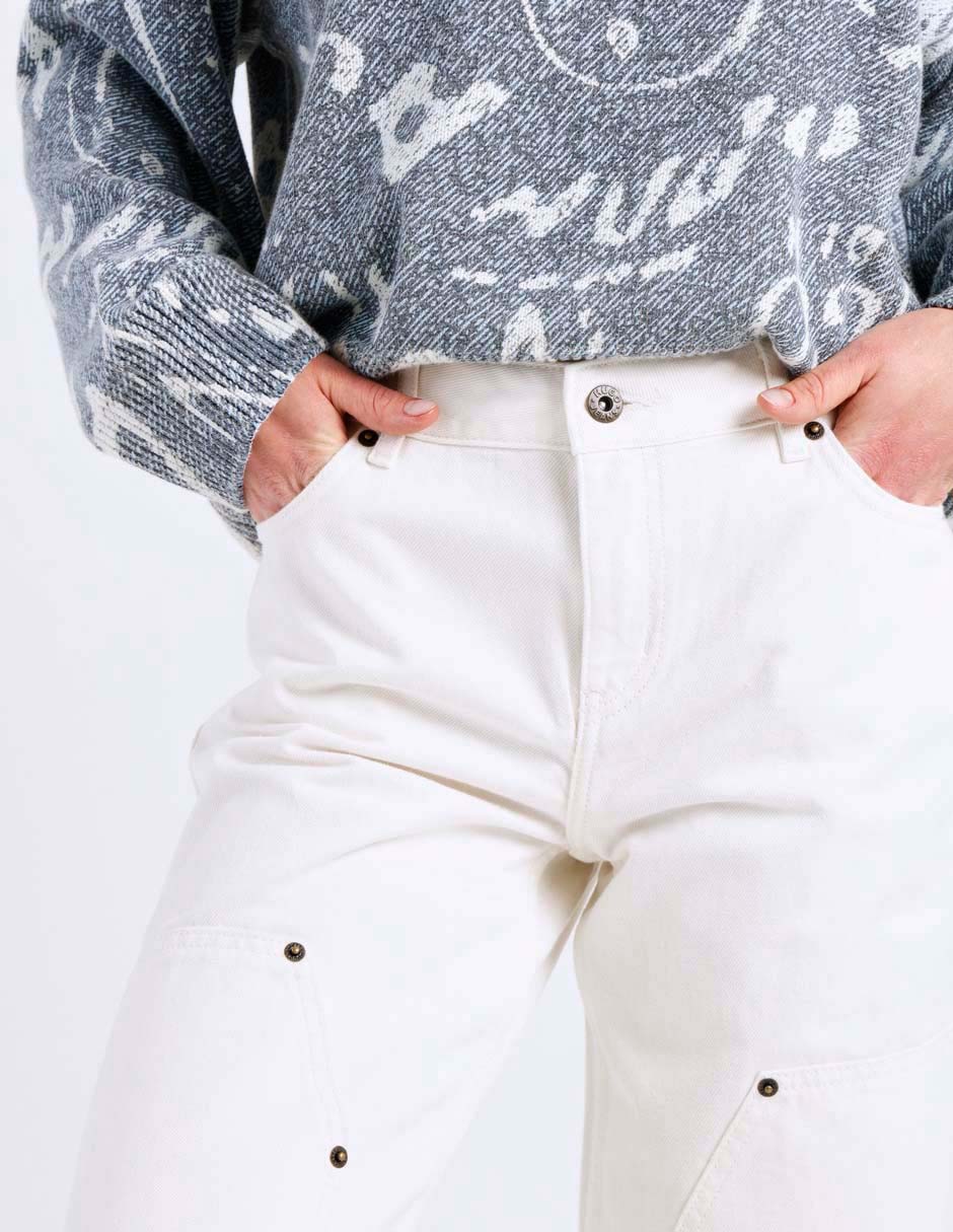 Jeans amplio hugo blue para mujer