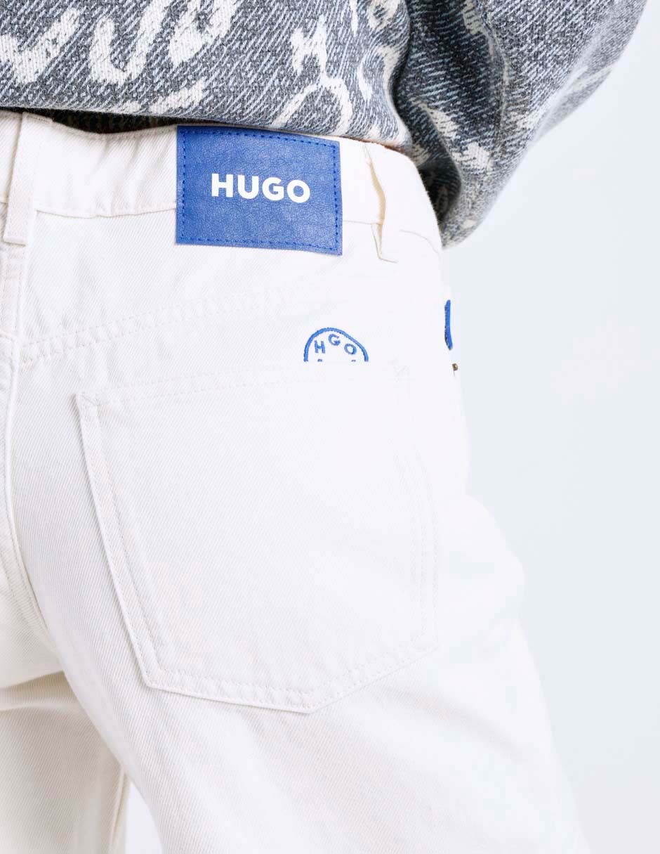 Jeans amplio hugo blue para mujer
