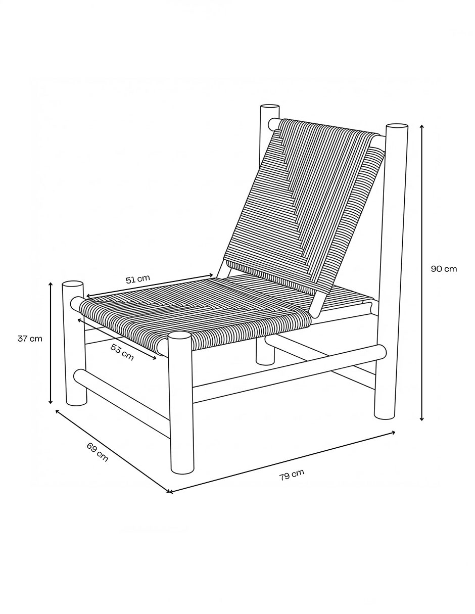 Silla Siena de madera 5