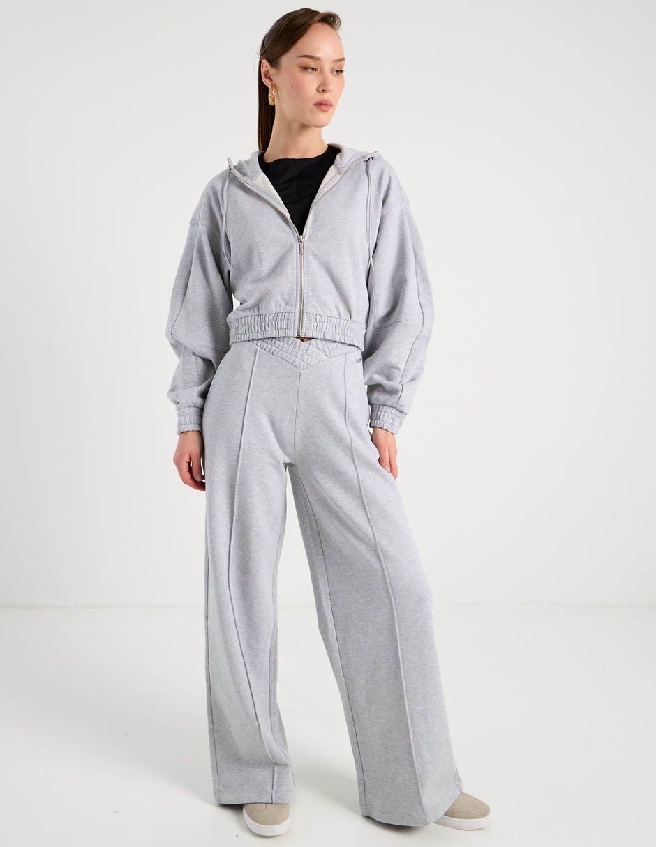 Pants acampanado Hugo Blue con elástico para mujer
