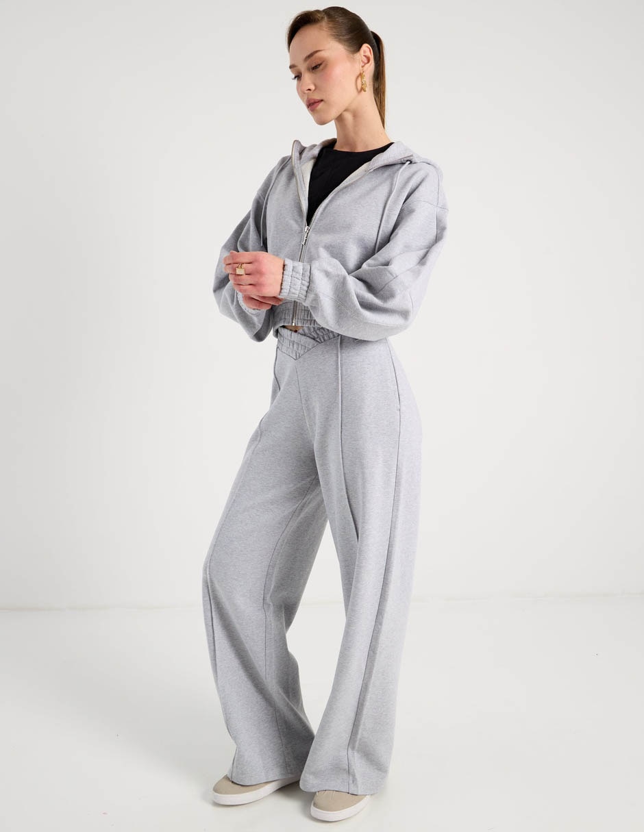 Pants acampanado Hugo Blue con elástico para mujer