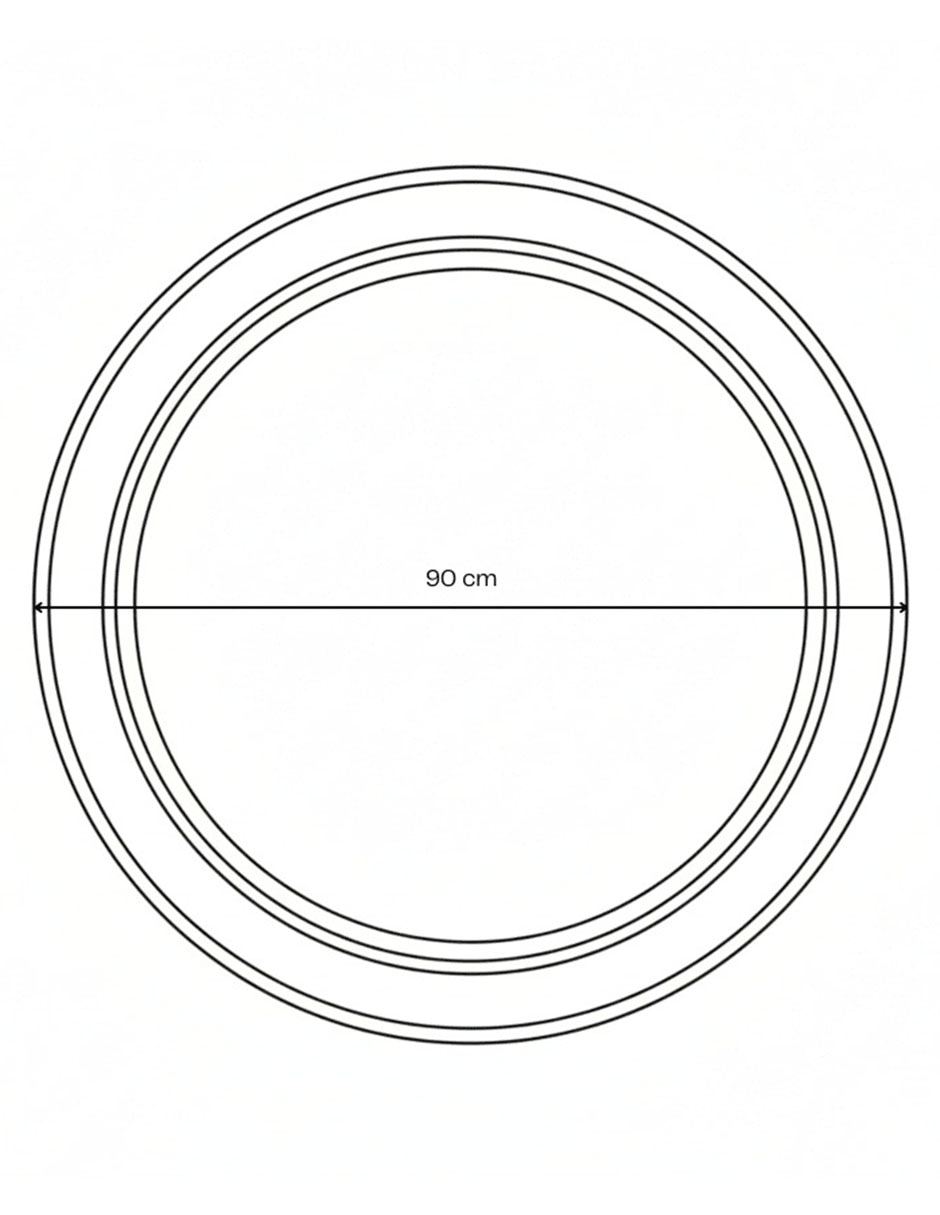 Espejo circular Ariel