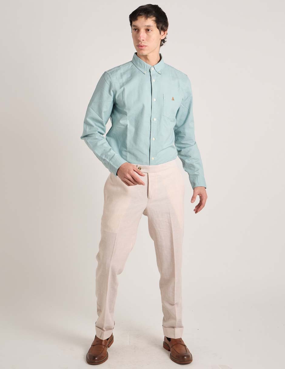Pantalón business casual regular slim elemento uomo para hombre