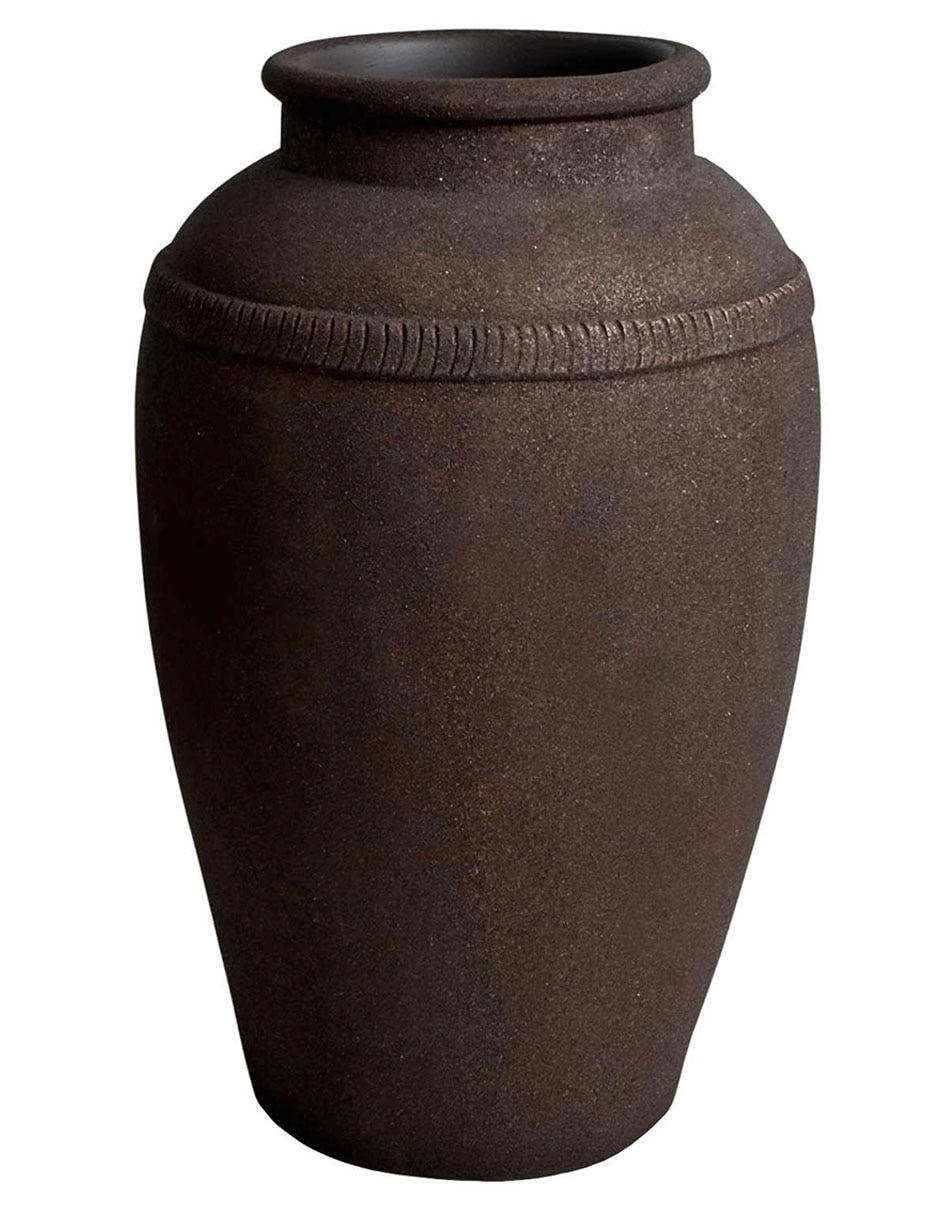 Jarrón de piso Tessa de barro