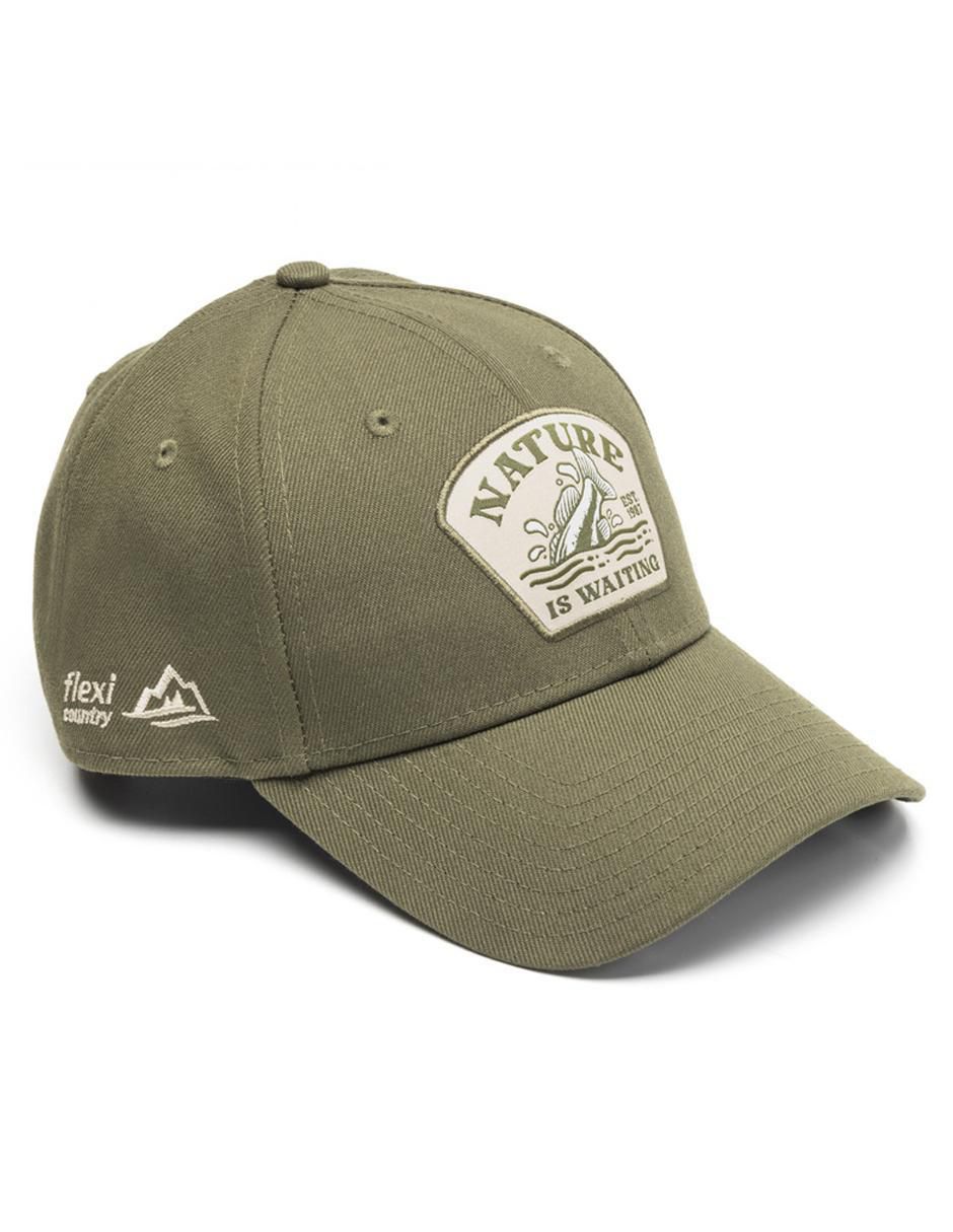 Gorra visera curva snapback para hombre