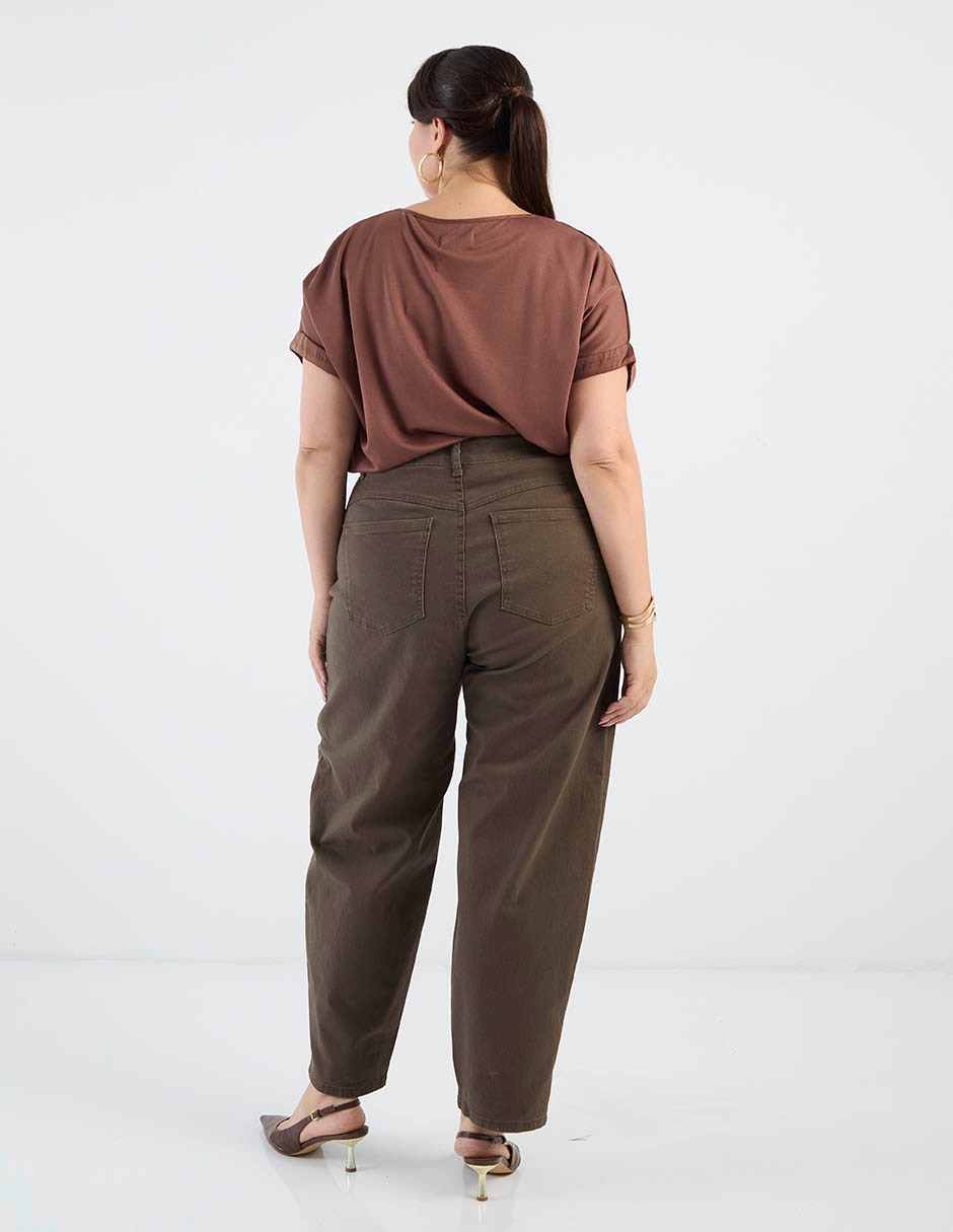 Pantalón barrel para mujer 2