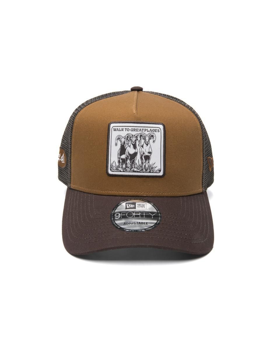 Gorra visera curva broche para hombre