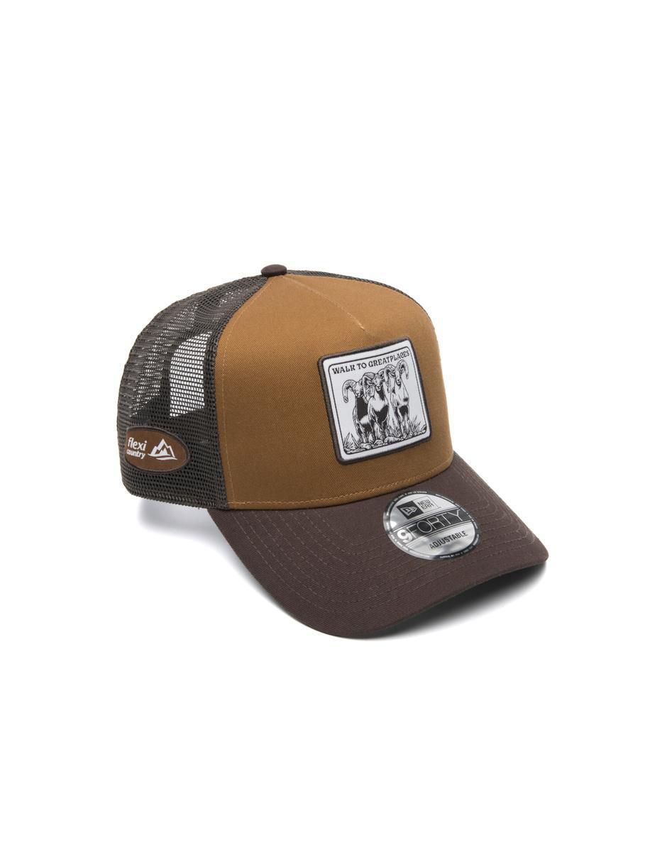 Gorra visera curva broche para hombre