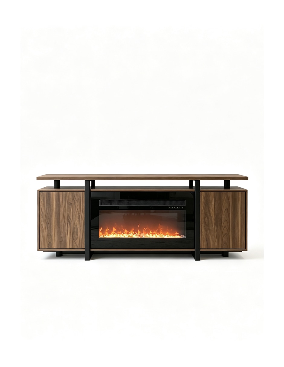 Chimenea decorativa de mdf