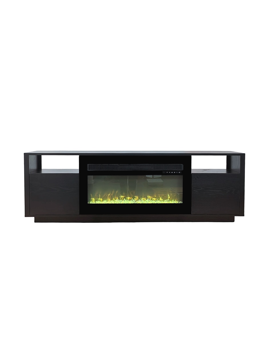 Chimenea eléctrica empotrable de mdf 8