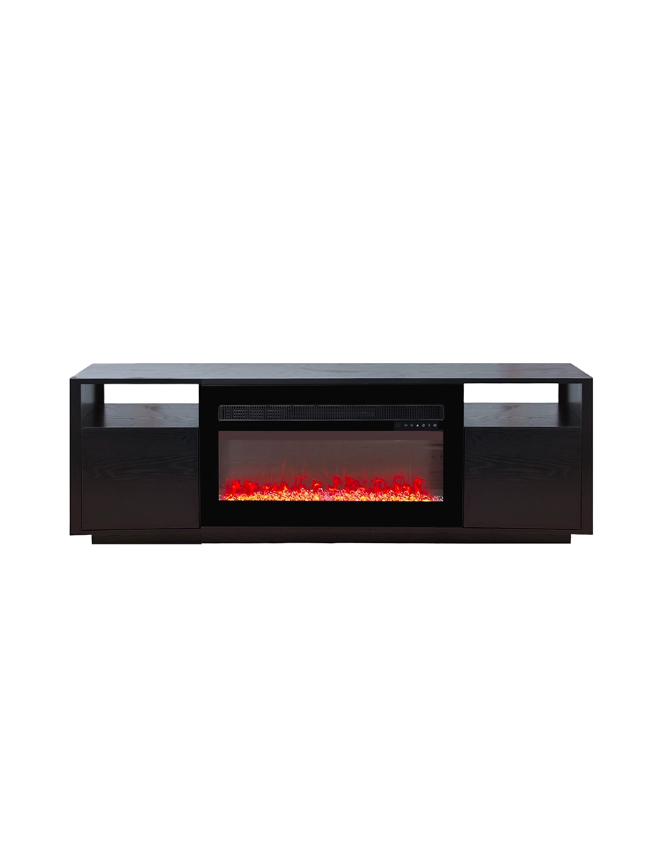 Chimenea eléctrica empotrable de mdf 4