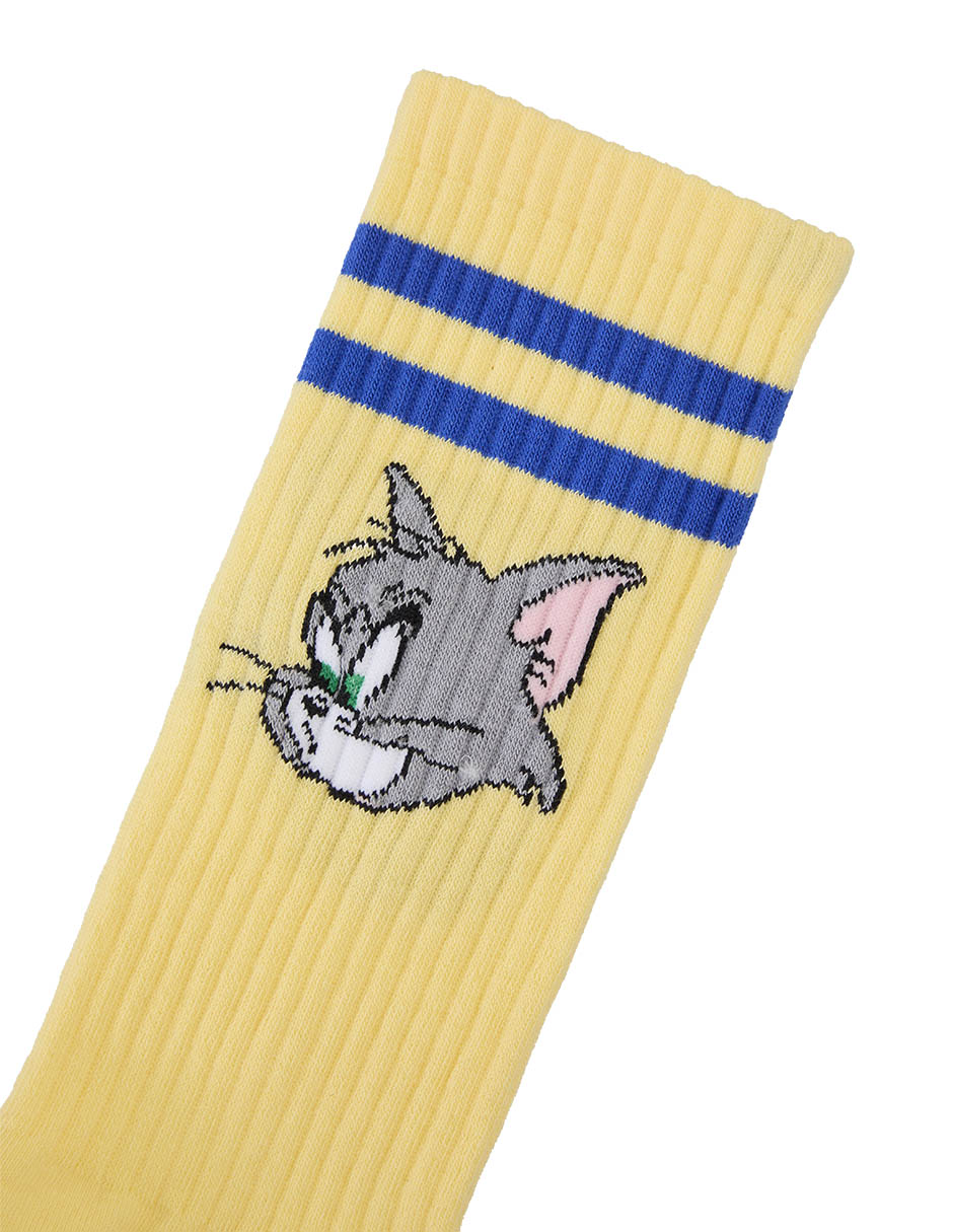 Calcetín Tom y Jerry de algodón para hombre 5